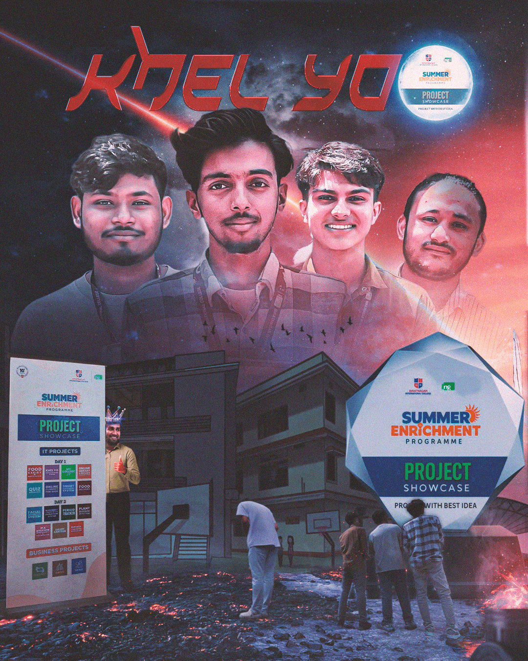 Promotional poster design 11 from original collection